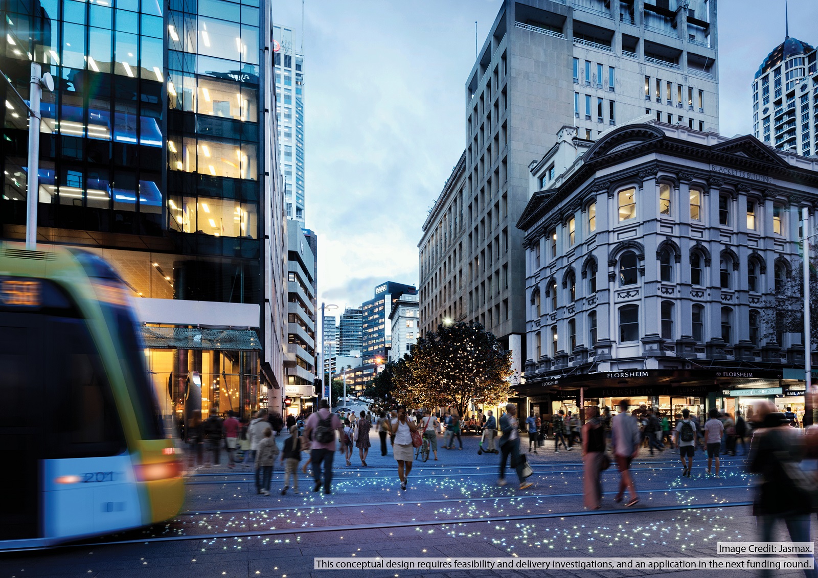 Render of Queen Street